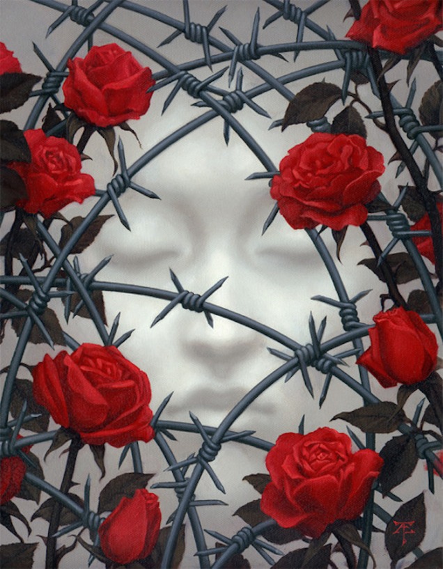 Roses with thorns